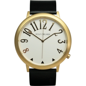 Rolf Cremer Jumbo II 491949 Horlogeband Zwart Leer 24mm 