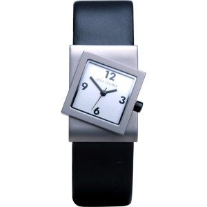 Rolf Cremer Turn 491998 Horlogeband Zwart Leer 22mm