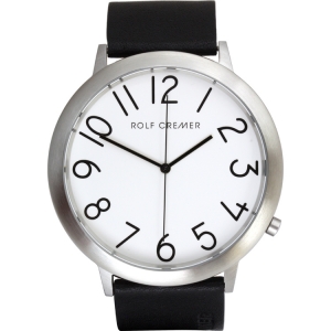 Rolf Cremer Jumbo II 495111 Horlogeband Zwart Leer 24mm 