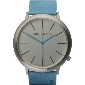 Rolf Cremer Jumbo II 495121 Horlogeband Licht Blauw Leer 24mm