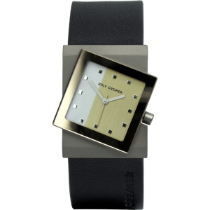 Rolf Cremer Big Turn 503407 Horlogeband Zwart Leer 26mm