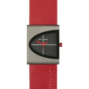 Rolf Cremer Arch 505301 Horlogeband Rood Leer 24mm