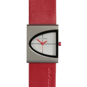 Rolf Cremer Arch 505305 Horlogeband Rood Leer 24mm