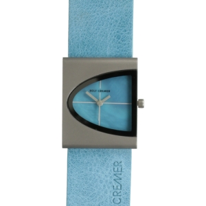 Rolf Cremer Arch 505308 Horlogeband Licht Blauw Leer 24mm