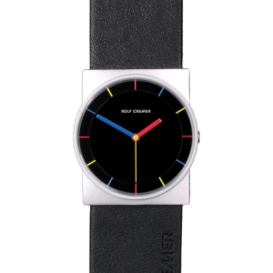 Rolf Cremer Concepta 505606 Horlogeband Zwart Leer 26mm