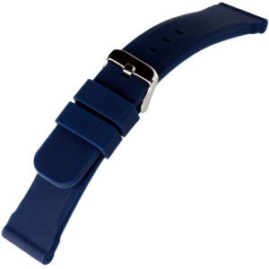 Blauwe Silicone Rubberen Horlogeband