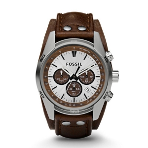 Fossil CH2565 Horlogeband Bruin Leer