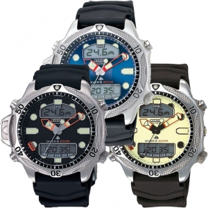 Citizen Promaster Aqualand JP1010-00 Horlogeband Zwart - 20mm