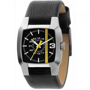 Diesel DZ1089 Horlogeband Zwart Leer