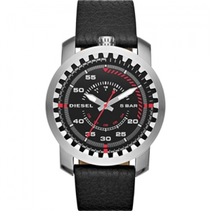 Diesel DZ1750 Horlogeband Zwart Leer 