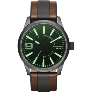 Diesel DZ1765 Horlogeband Bruin/Zwart Leer