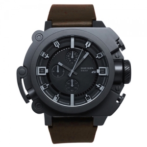 Diesel DZ4243 Horlogeband Zwart Leer
