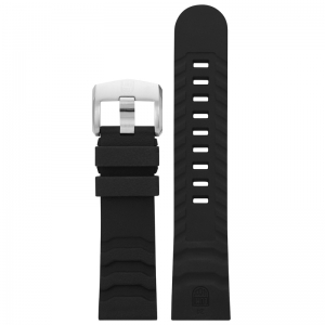 Luminox 3600 3800 Series Horlogeband Zwart Rubber 24mm - FP.3800.80Q