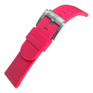 Marc Coblen / TW Steel Silicone Horlogeband Rozerood 22mm