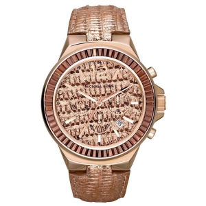 Michael Kors MK2305 Horlogeband Ros Goud Leer