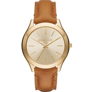 Michael Kors MK2465 Horlogeband Bruin Leer 