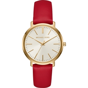 Michael Kors MK2596 Horlogeband Rood Leer 