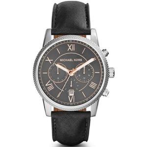 Michael Kors MK8393 Horlogeband Zwart Leer