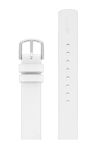 Picto Horlogebandje Wit Leer - 14mm