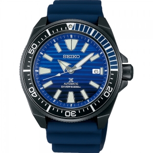 Seiko Prospex Sea SBDY025 Horlogeband R02F014N0 Blauw Rubber 22mm
