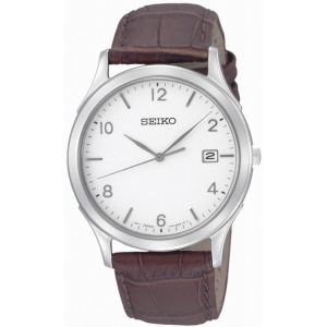 Seiko Horlogeband SGEE09P1 Bruin Leer 