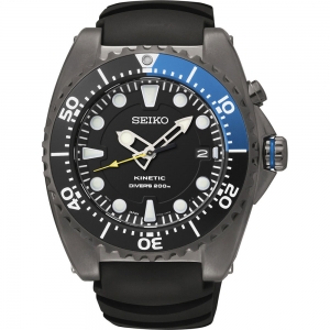 Seiko Prospex Horlogeband SKA579 Zwart Rubber 20mm