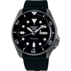 Seiko 5 Sports Horlogeband SRPD65K2 Zwart Rubber 22mm