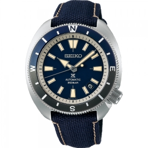 Seiko Prospex Horlogeband SRPG15 Blauw Canvas/Leer 20mm