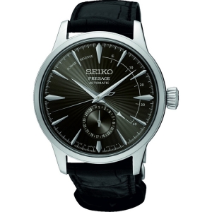 Seiko Presage Automatic Horlogeband SSA345 Zwart Leer