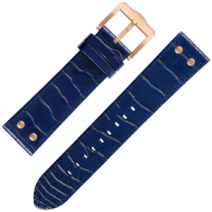 TW Steel Slim Line Horlogebandje TW1305, TW1309 - Blauw 22mm