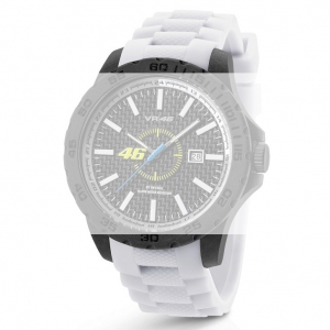 TW Steel VR3 Valentino Rossi VR|46 Horlogebandje - Wit Rubber 20mm