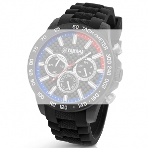 TW Steel Y112 Yamaha Factory Racing Horlogebandje - Zwart Rubber 22mm