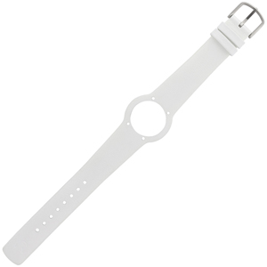 Arne Jacobsen Horlogeband voor Bankers, City Hall, Roman & Station Watch - Wit