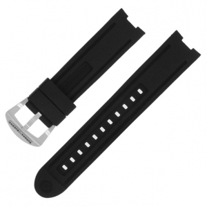 Buddha to Buddha Horlogeband voor Accelerator BTB.M.R 46mm Horloges - Zwart Rubber 21mm