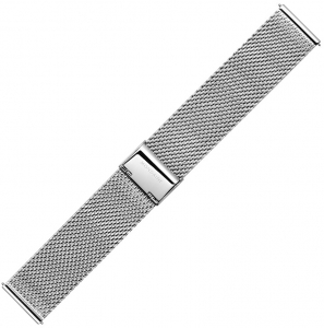 Mondaine Horlogebandje Milanese Mesh Staal