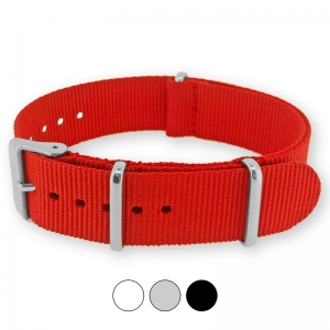 Red NATO G10 Military Nylon Strap