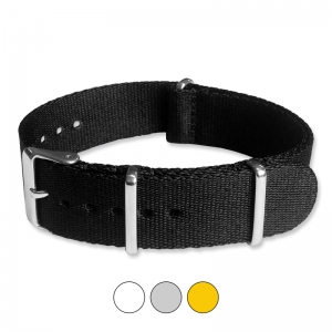 Black Seatbelt NATO Deluxe Nylon Strap