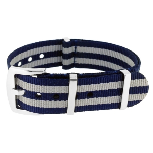 Blue Bond Superstrap Mega NATO Nylon Strap - SS/Matte