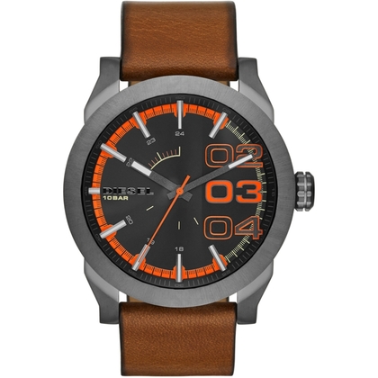 Diesel DZ1680 Horlogeband Cognac Leer 