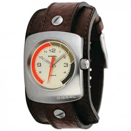 Diesel DZ2022 Horlogeband Bruin Leer