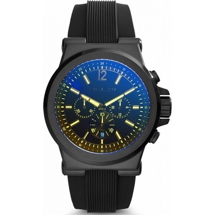 Michael Kors MK8406 Horlogeband Zwart Rubber 