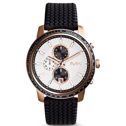 Michael Kors MK8343 Horlogeband Zwart Rubber  