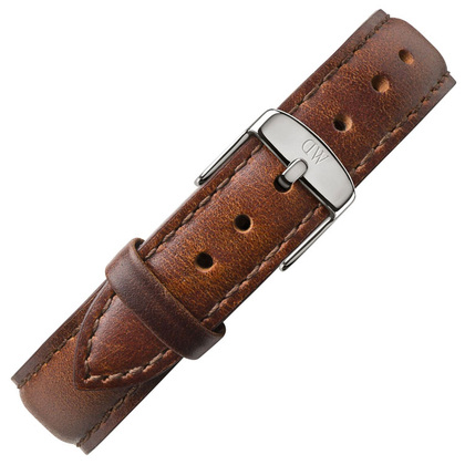 Daniel Wellington 17mm Classy St Mawes Bruin Leer Horlogebandje