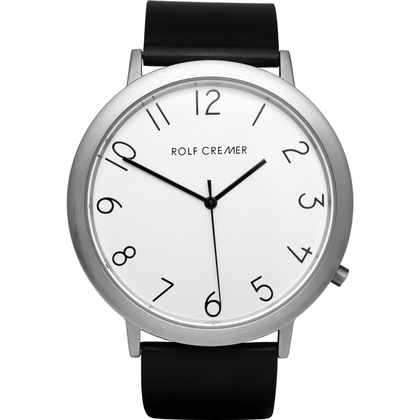 Rolf Cremer Jumbo II 491947 Horlogeband Zwart Leer 24mm 