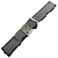 Waffle Strap Rubberen Horlogeband Zwart Grijs