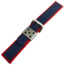 Waffle Strap Rubberen Horlogeband Rood Blauw