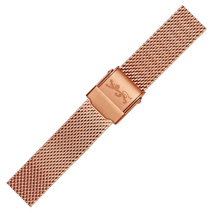 LLarsen / Lars Larsen 20mm Horlogeband Rose Staal Mesh