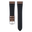 Hirsch Ian Performance Horlogeband Taupe Louisiana Alligator Leer / Zwart Rubber