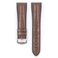 Hirsch Ian Performance Horlogeband Taupe Louisiana Alligator Leer / Zwart Rubber