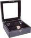 La Royale Napoli Horlogebox Carbon met Venster - 6 horloges